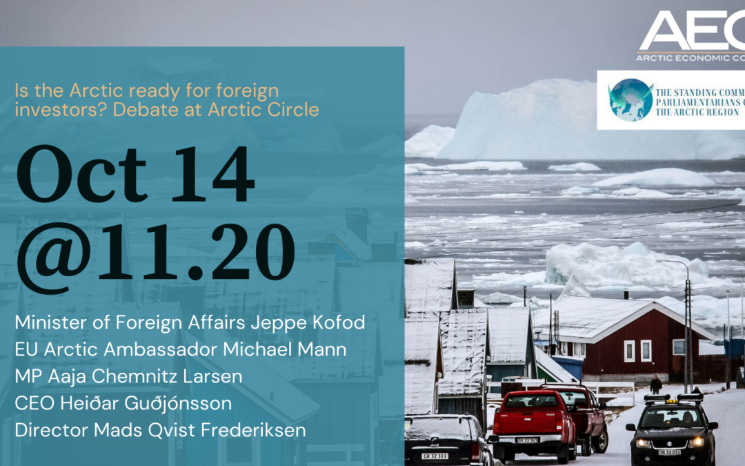 Arctic Parliamentarians to host session at Arctic Circle Assembly