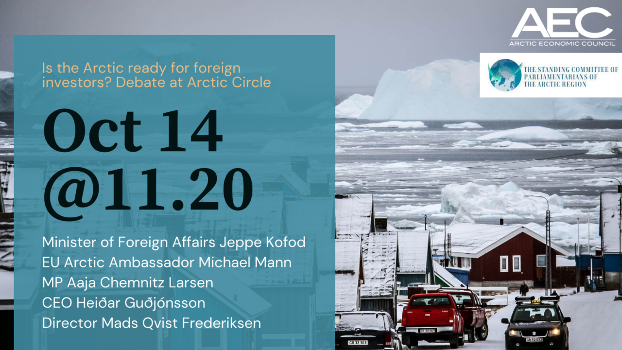 Arctic Parliamentarians to host session at Arctic Circle Assembly CPAR